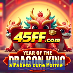 alfabeto cuneiforme